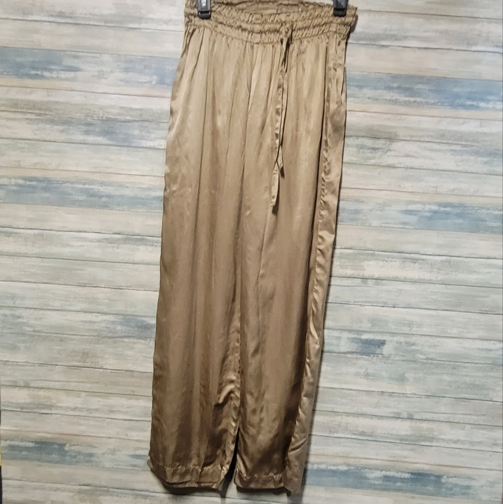 SILK BLEND PANTS